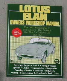 Lotus Elan Owner's Workshop Manual
