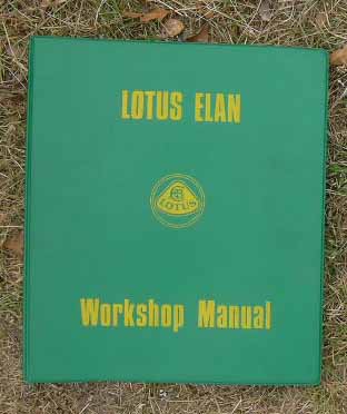 Lotus Elan Workshop Manual